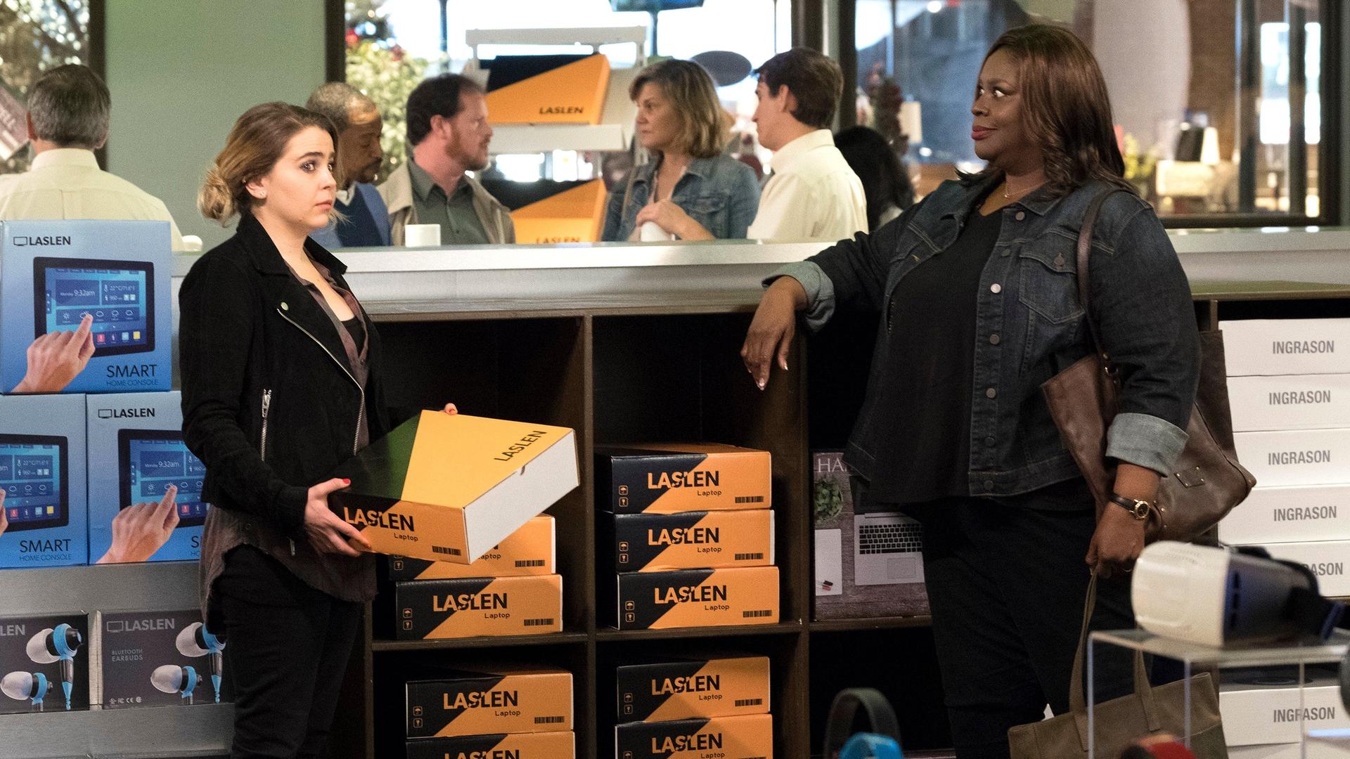 Still from Taking Care of Business