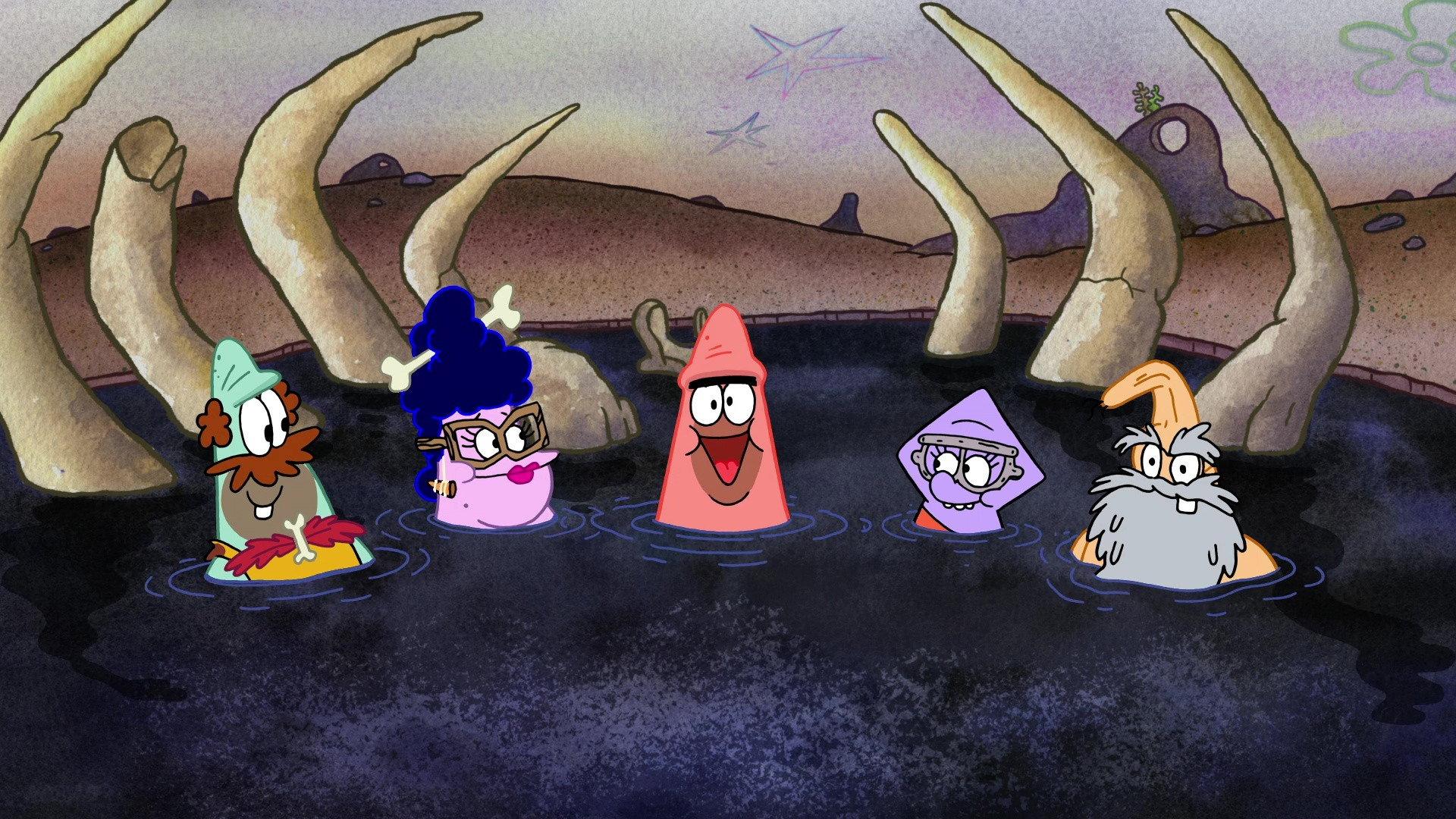 Still from The Prehistoric Patrick Star Show