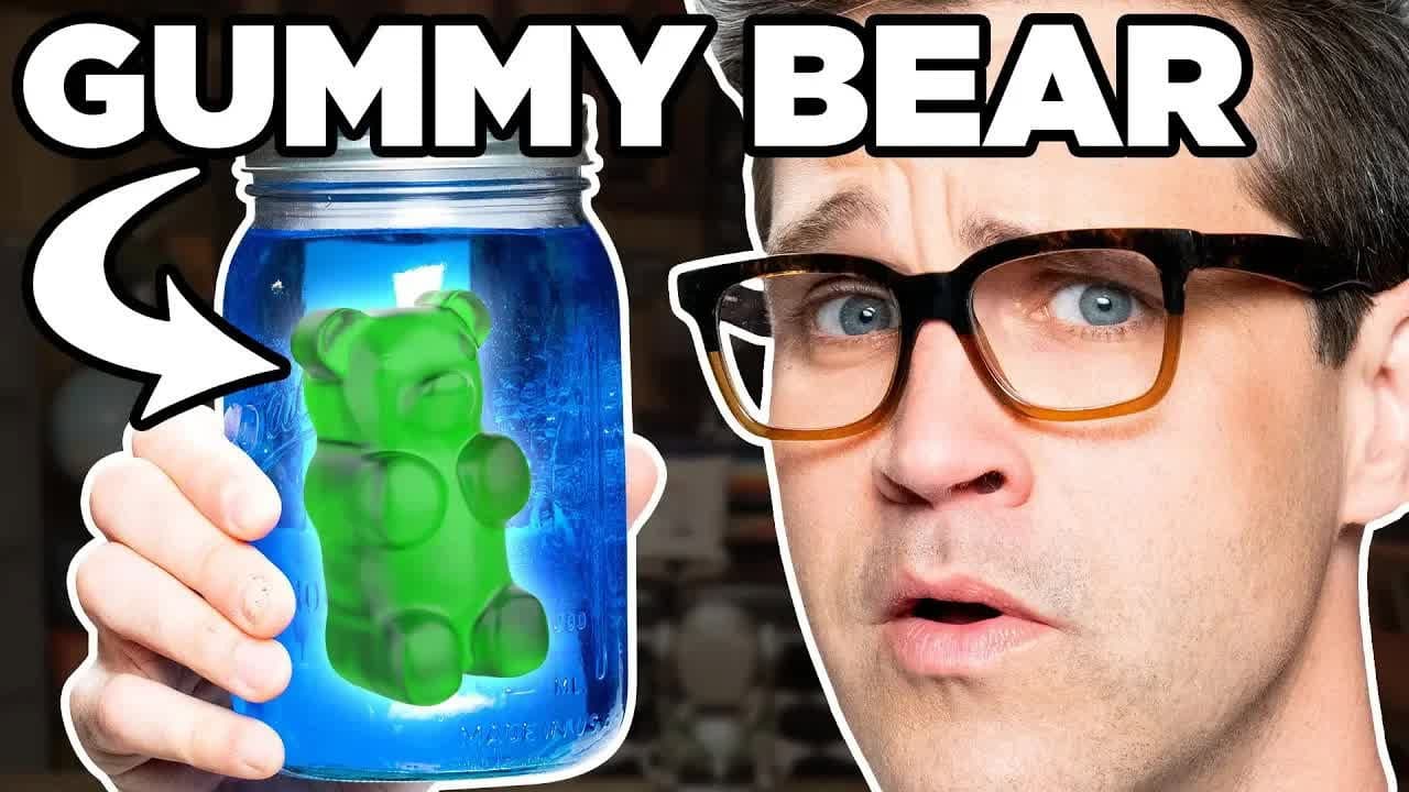 Still from Leaving Things In Windex For A Month