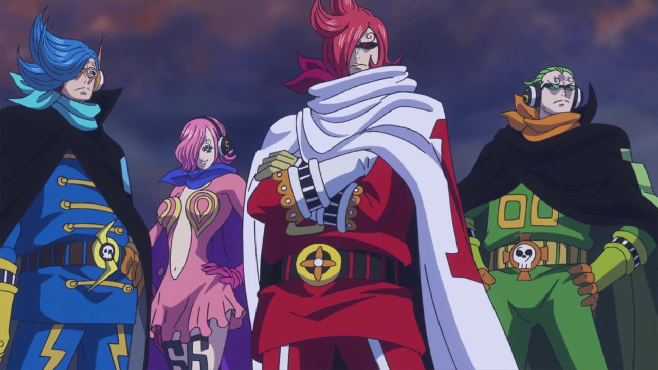 Still from A Desperate Situation! The Iron-Tight Entrapment of Luffy!