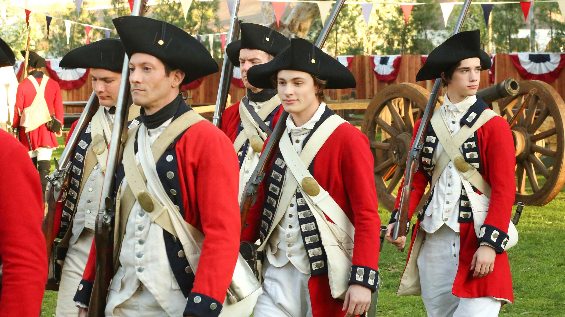 Still from All Is Fair in Love and War Reenactment