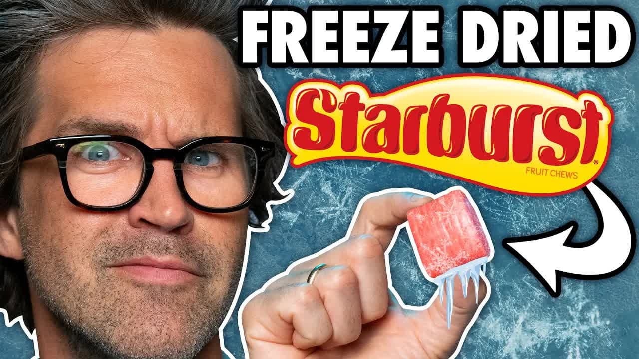 Still from Blind Freeze Dried Candy Taste Test