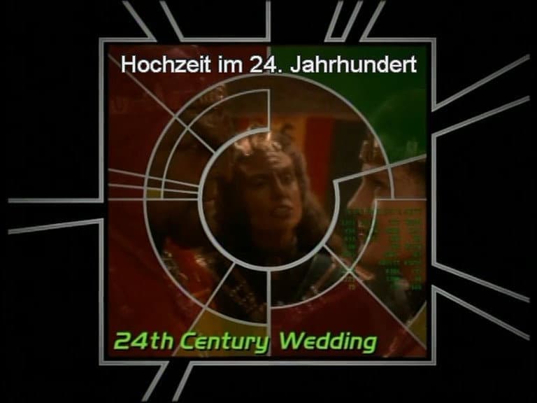 Still from 24th Century Wedding