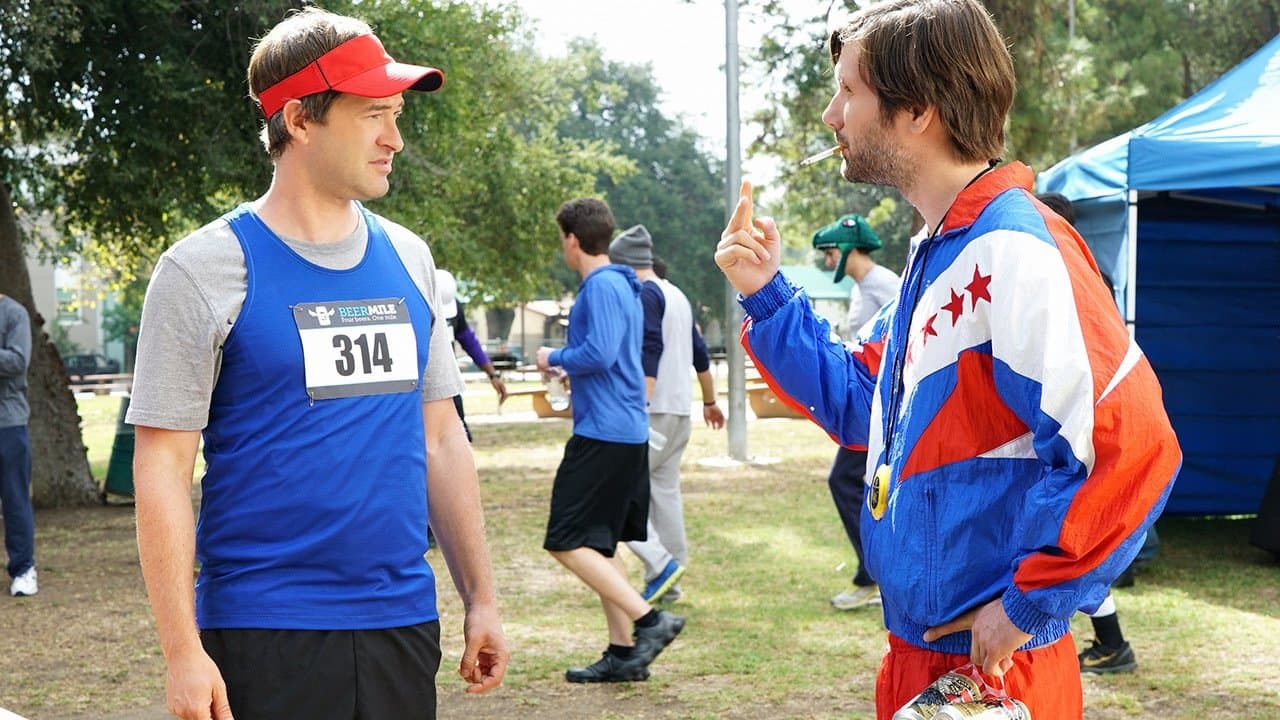Still from The Beer Mile