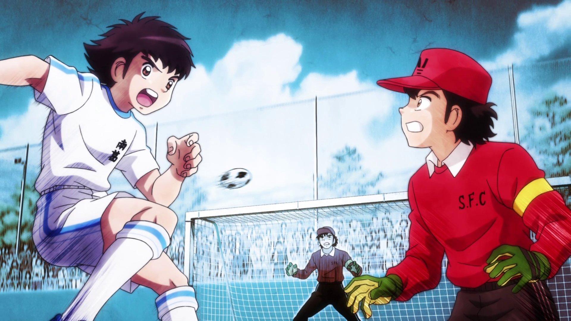 Still from Fantasista Tsubasa
