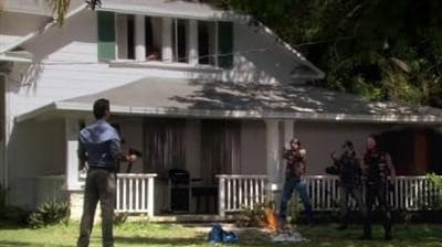Still from Friends and Enemies