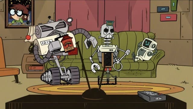 Still from Robot Sitcom