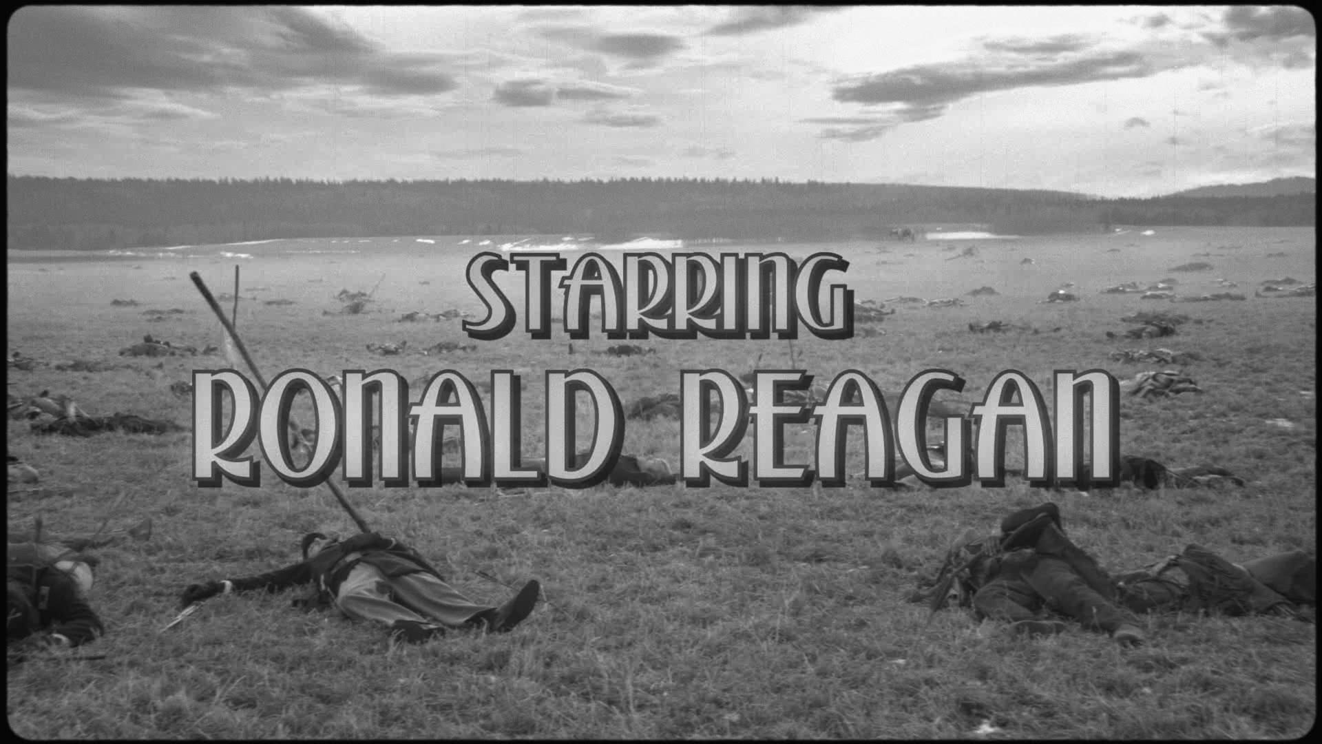 Still from The Films of Ronald Reagan with Audio Commentary by Bruce Campbell