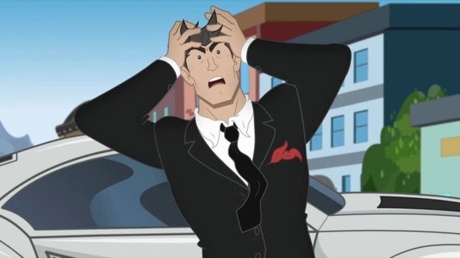Still from A Brush with Danger