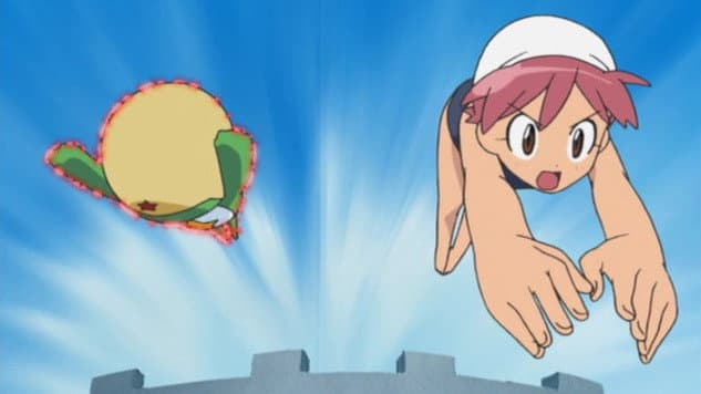 Still from Keroro vs. Natsumi: The Great Battle in the Water / Fuyuki: Welcome to Horror World