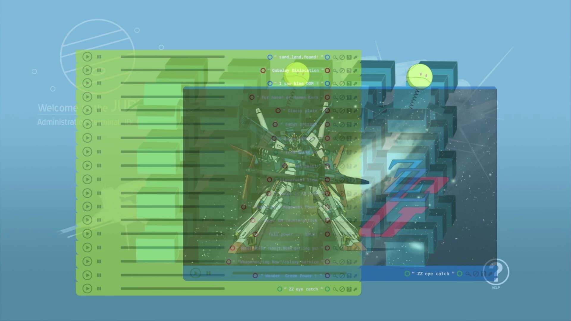 Still from Gundam Frag II