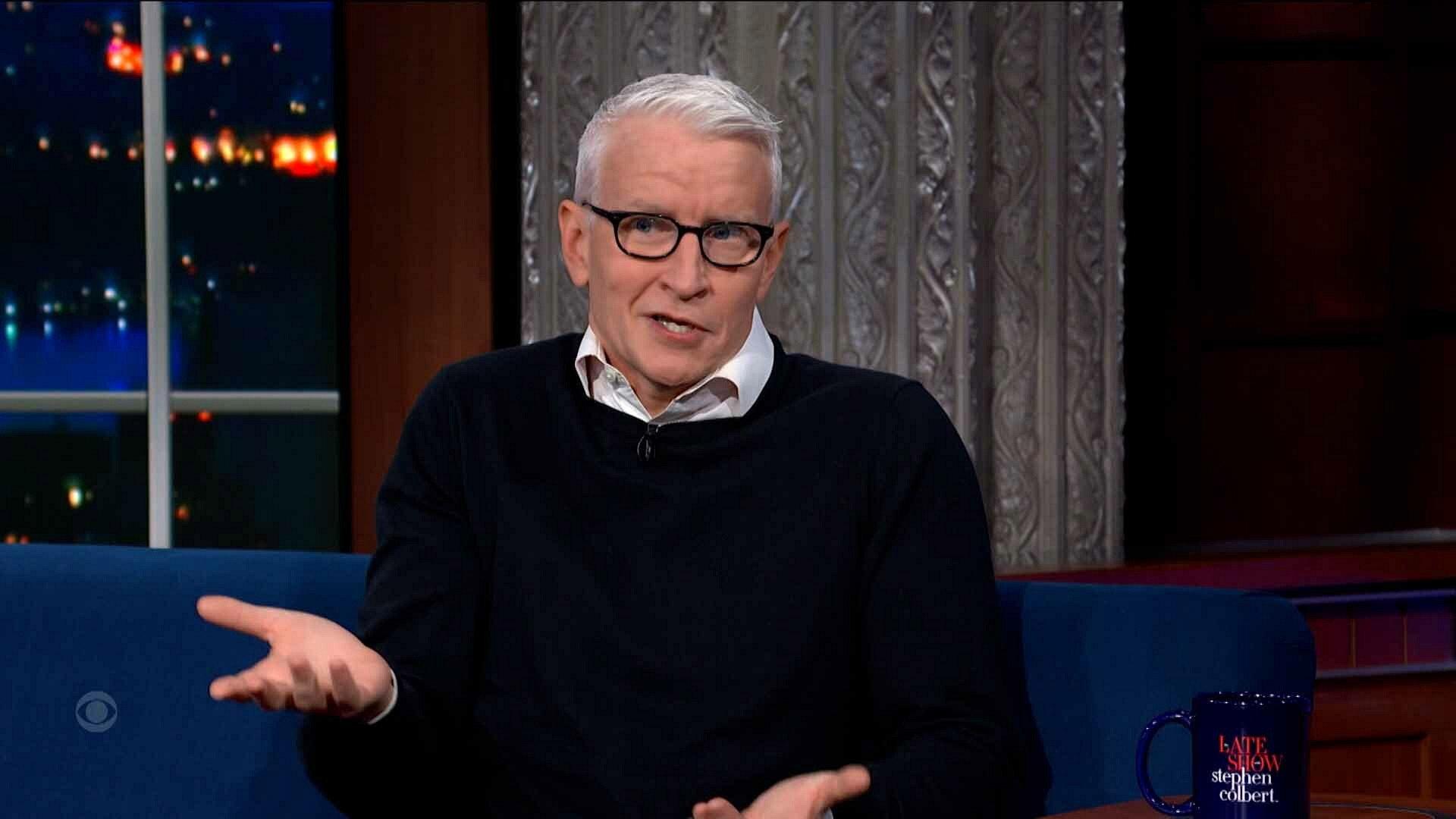 Still from Anderson Cooper, John Mayer