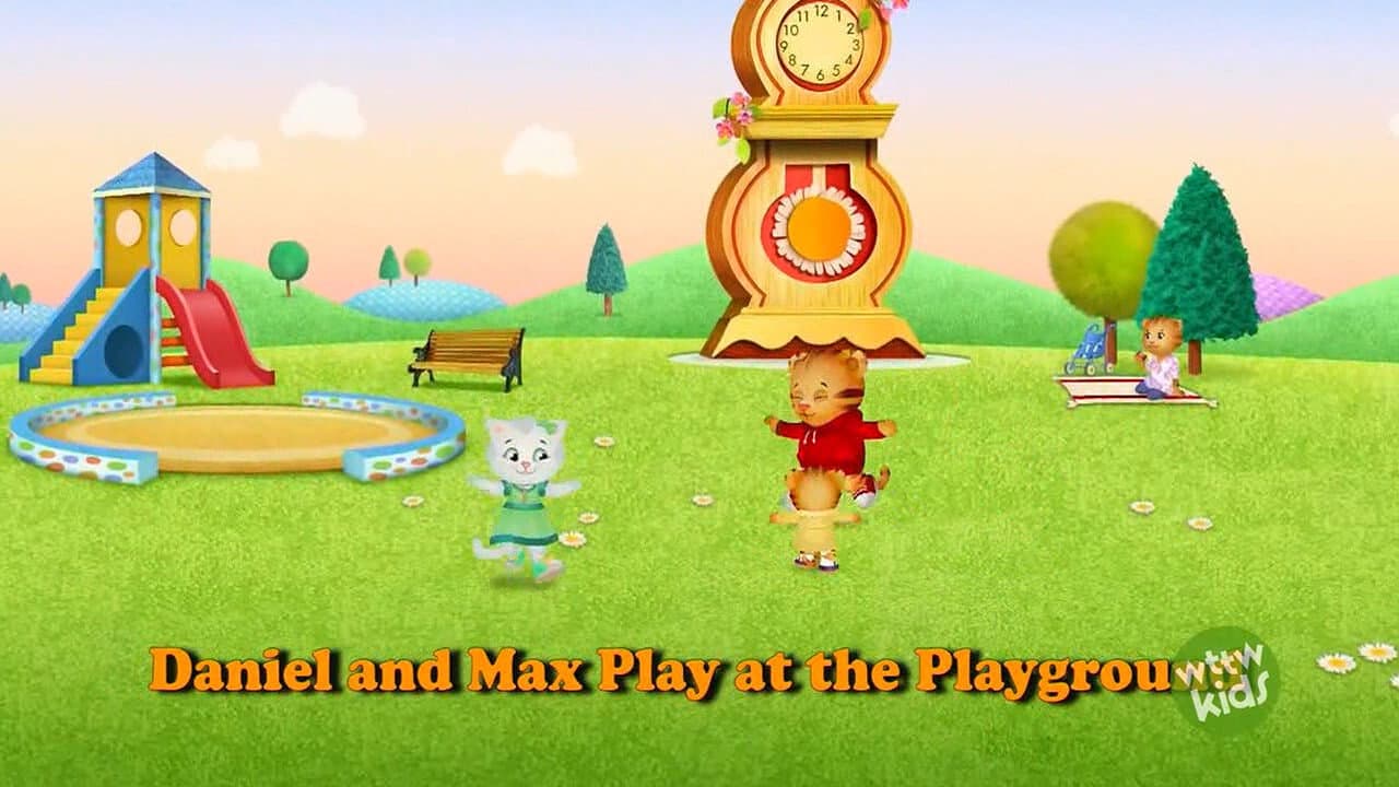 Still from Daniel and Max Play at the Playground