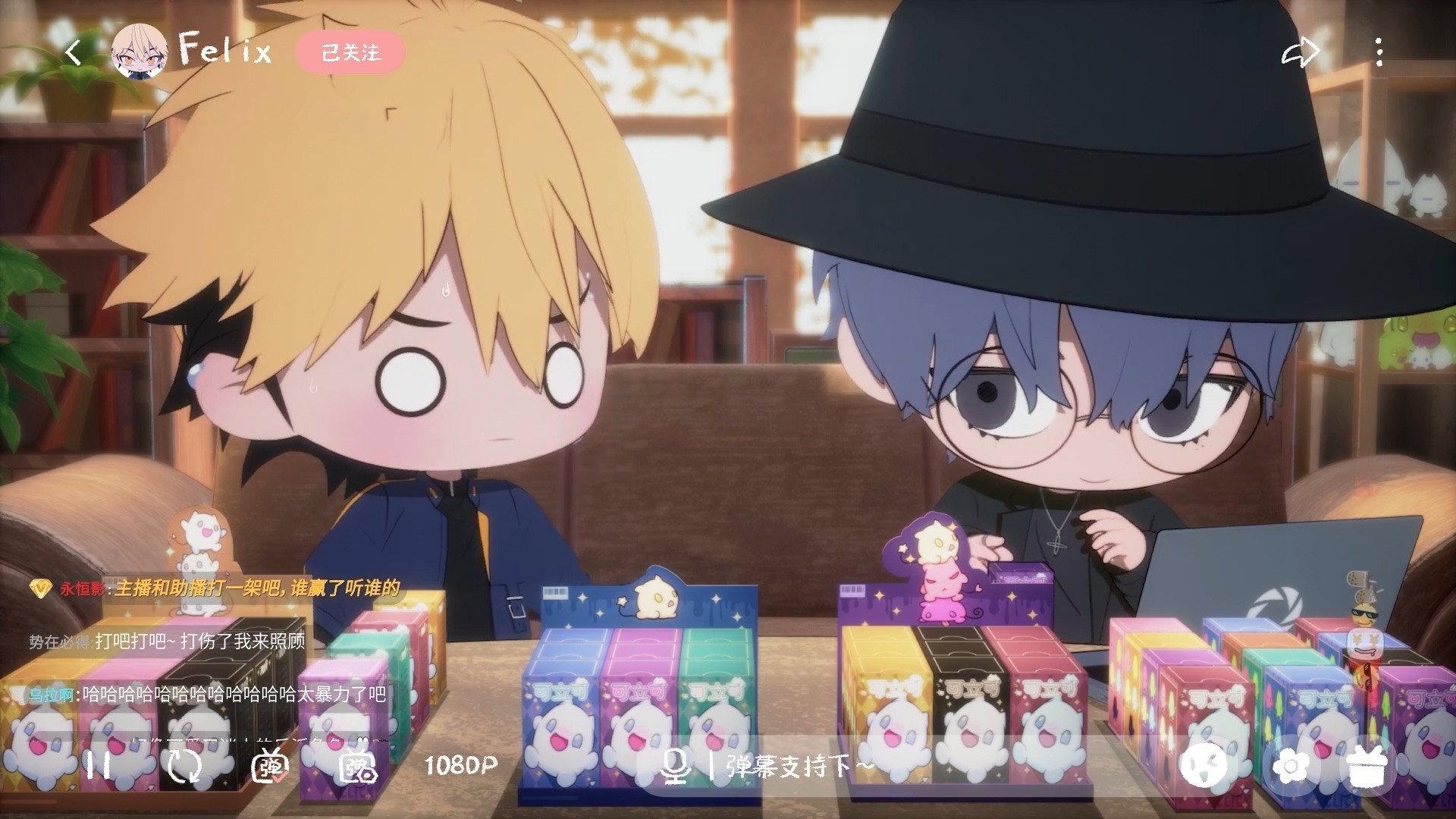 Still from Mini Link Click Episode 6 -  Surprise Live Stream