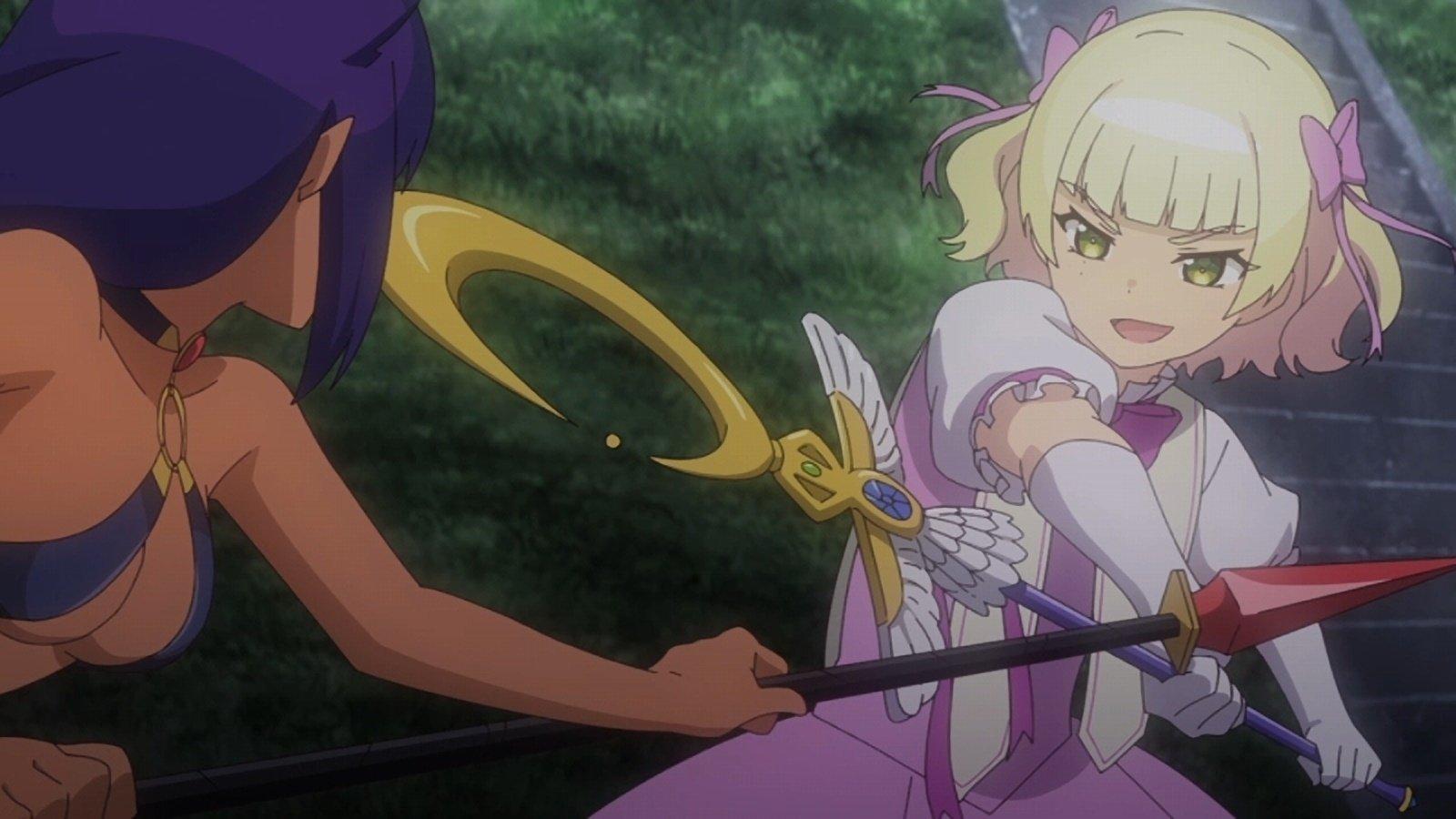 Still from The Magical Girl Will Not Fight!
