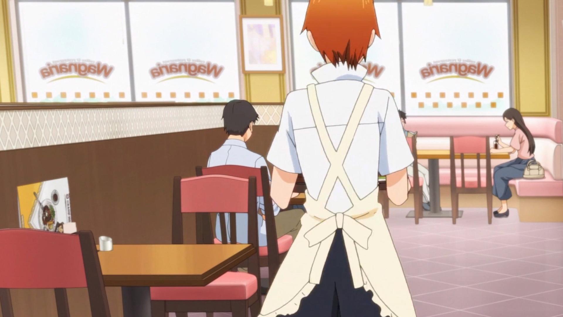 Still from Wagnaria - No Front Line Incident