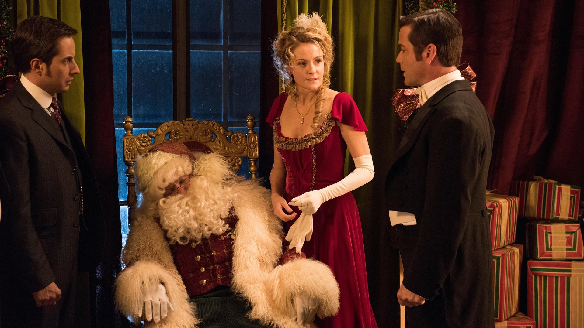 Still from A Merry Murdoch Christmas