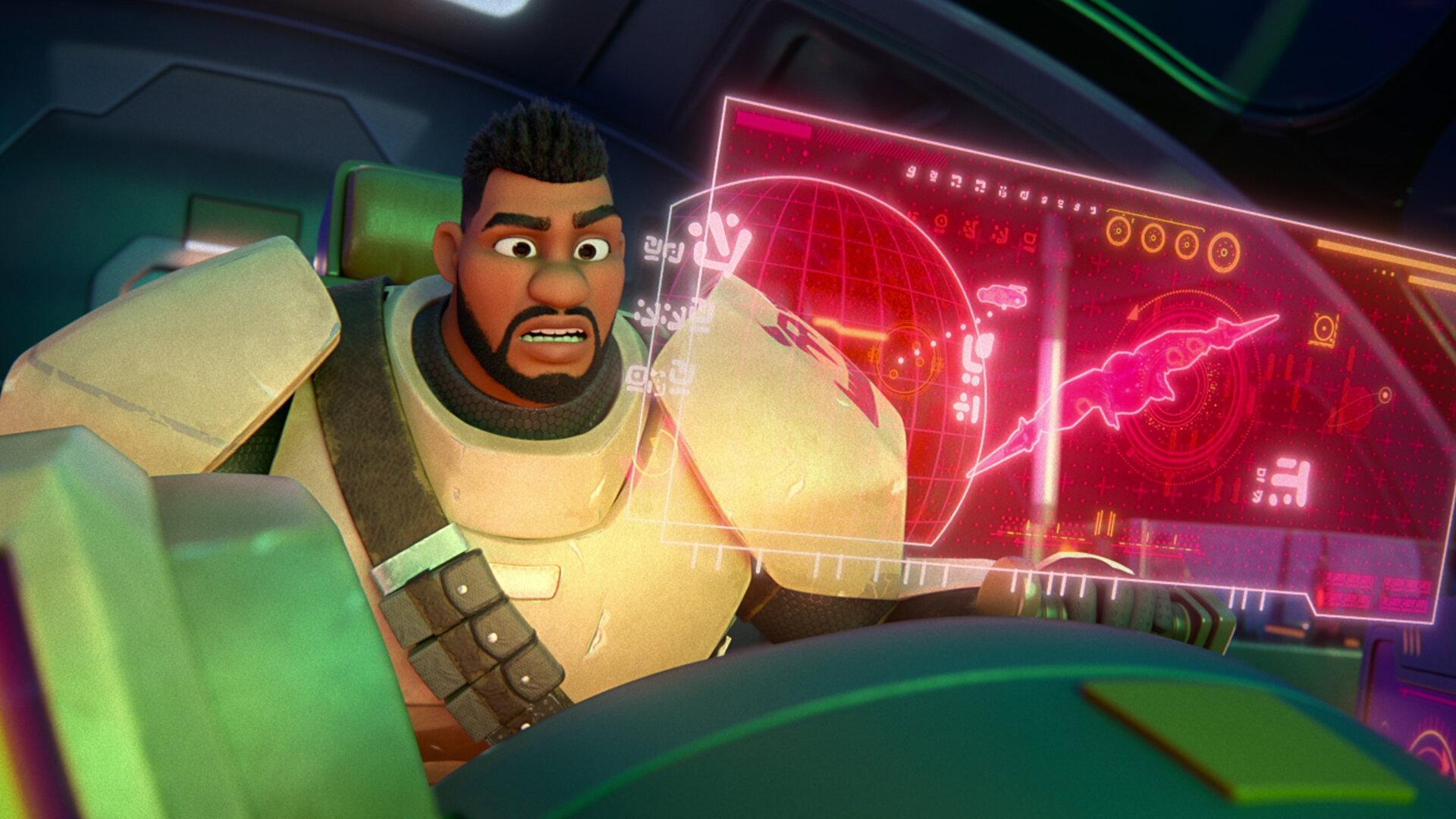 Still from Planet Fall