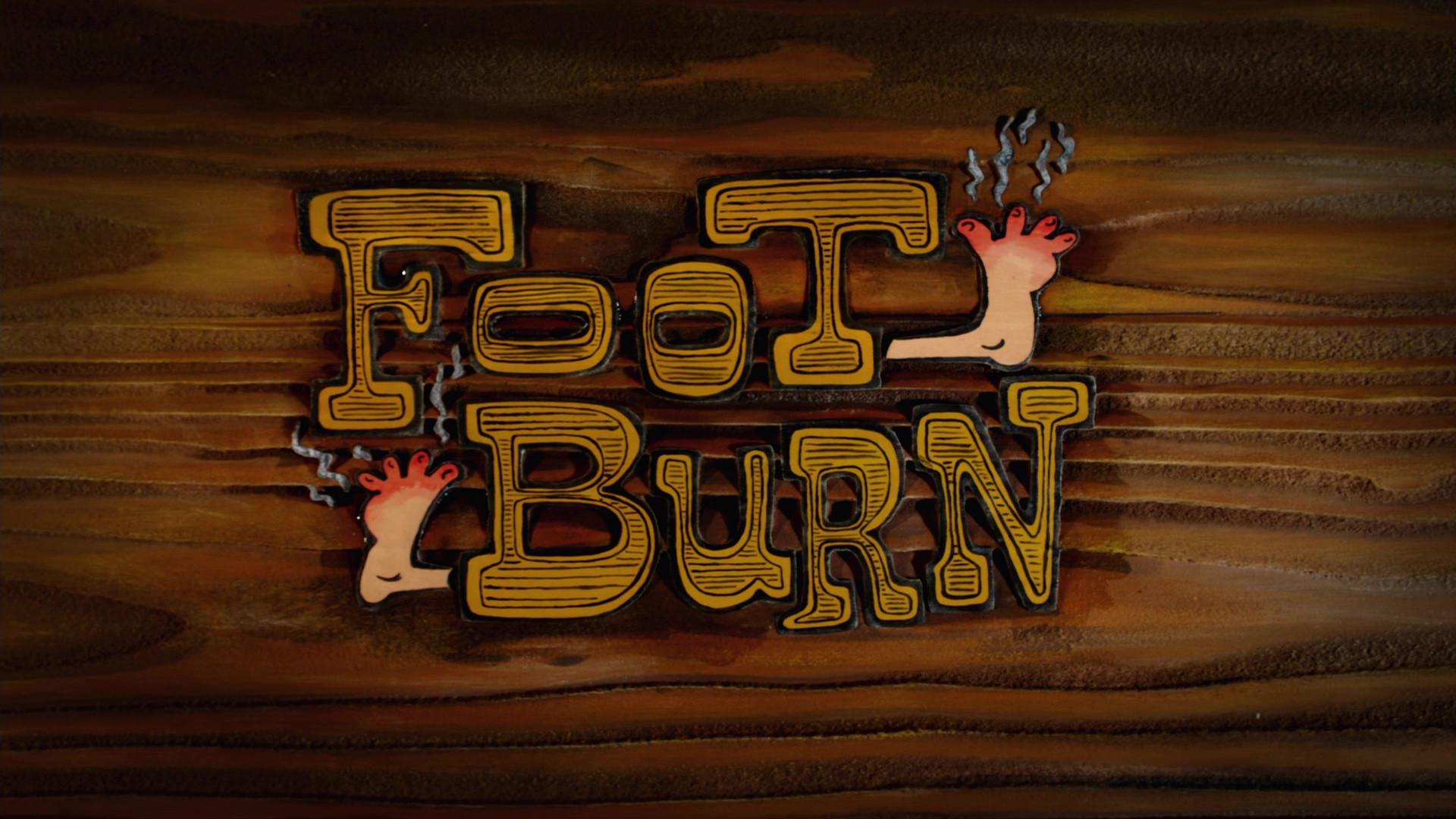 Still from Foot Burn