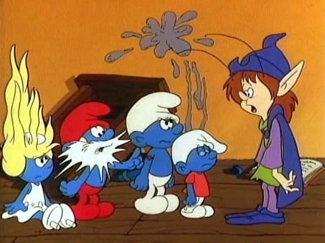 Still from The Smurflings' Unsmurfy Friend