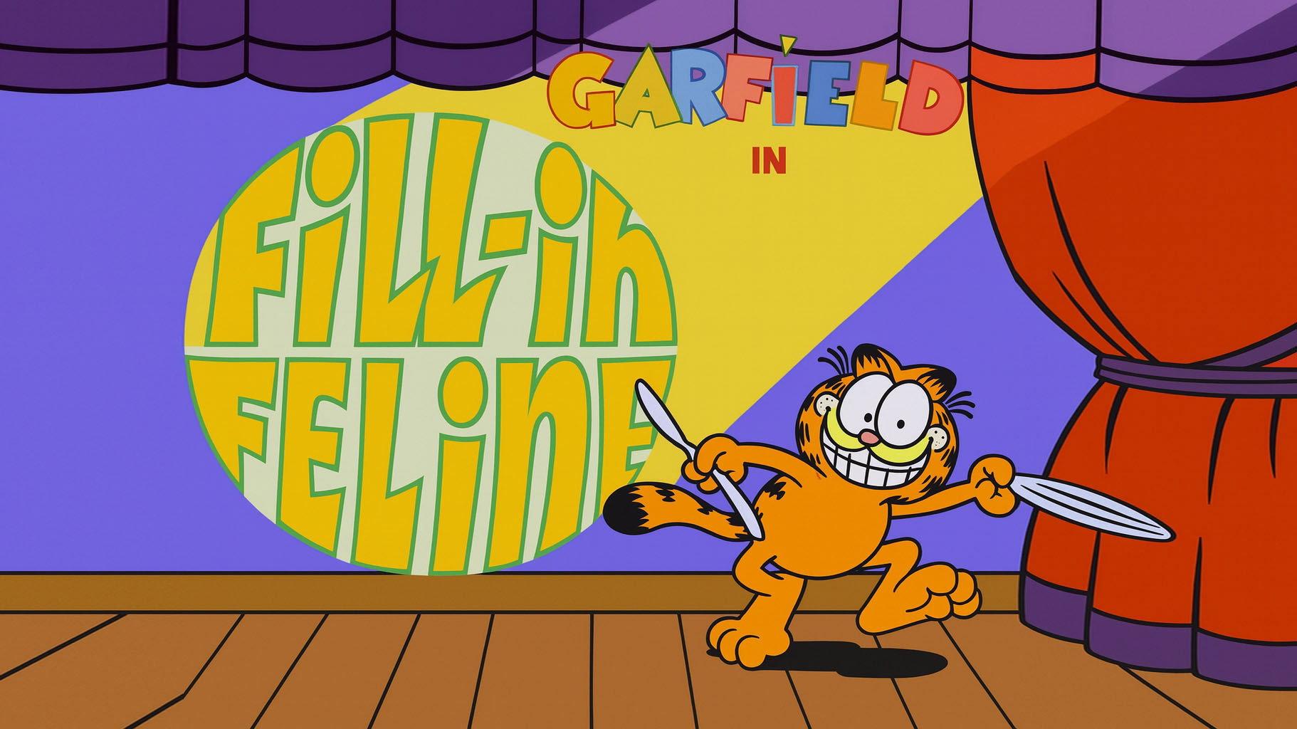 Still from Fill-in Feline