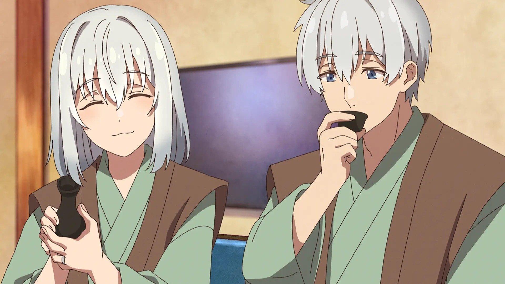 Still from Grandpa and Grandma on Their Honeymoon: Atami Arc