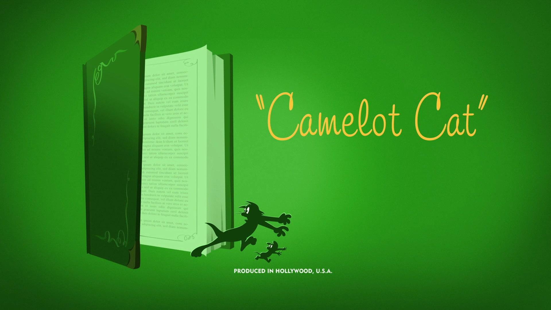 Still from Camelot Cat