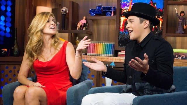 Still from Connie Britton & Austin Mahone