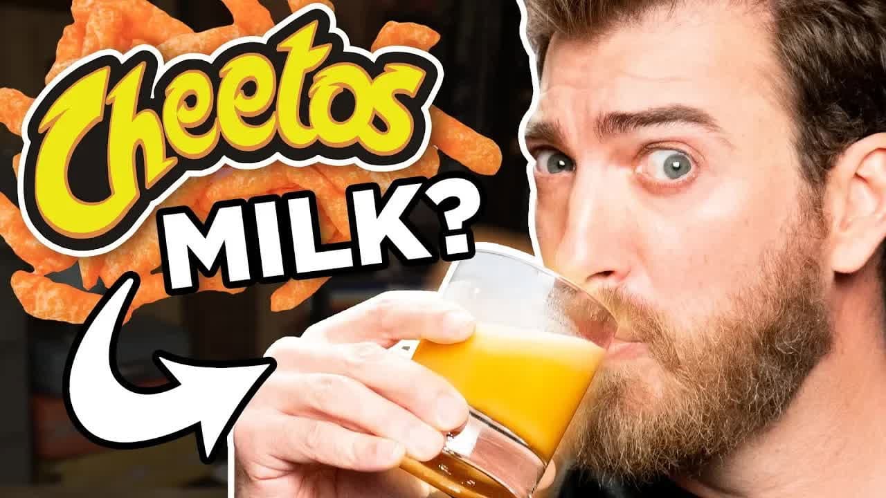 Still from Will It Milk? Taste Test
