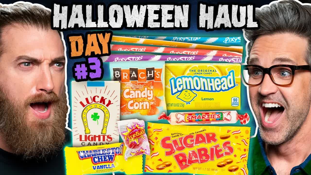 Still from Best Halloween Candy Taste Test