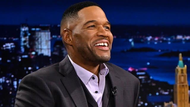 Still from Michael Strahan, Giada De Laurentiis, A performance from Maybe Happy Ending
