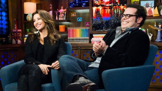 Still from Gina Gershon & Josh Gad