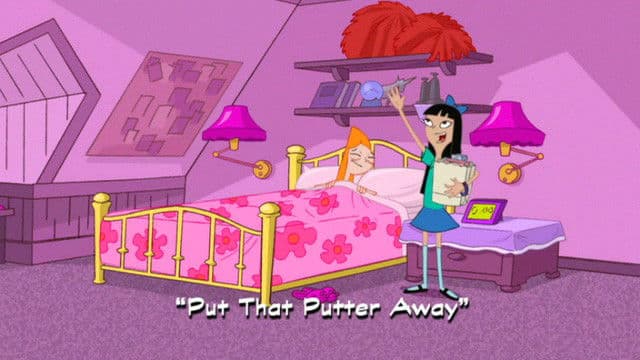 Still from Put That Putter Away