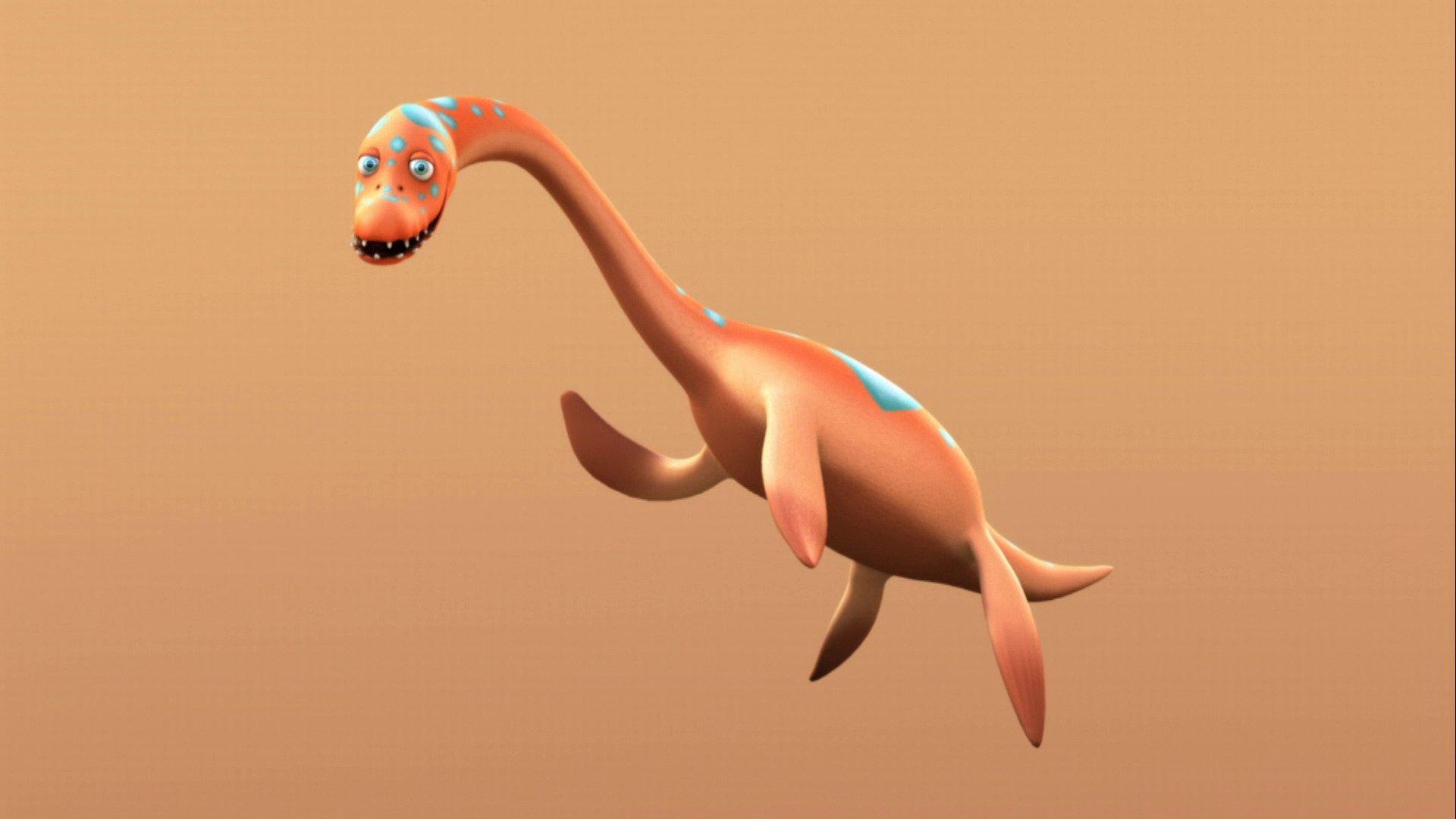 Still from Elmer Elasmosaurus