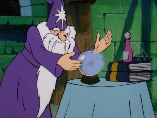 Still from Excalibur Scooby