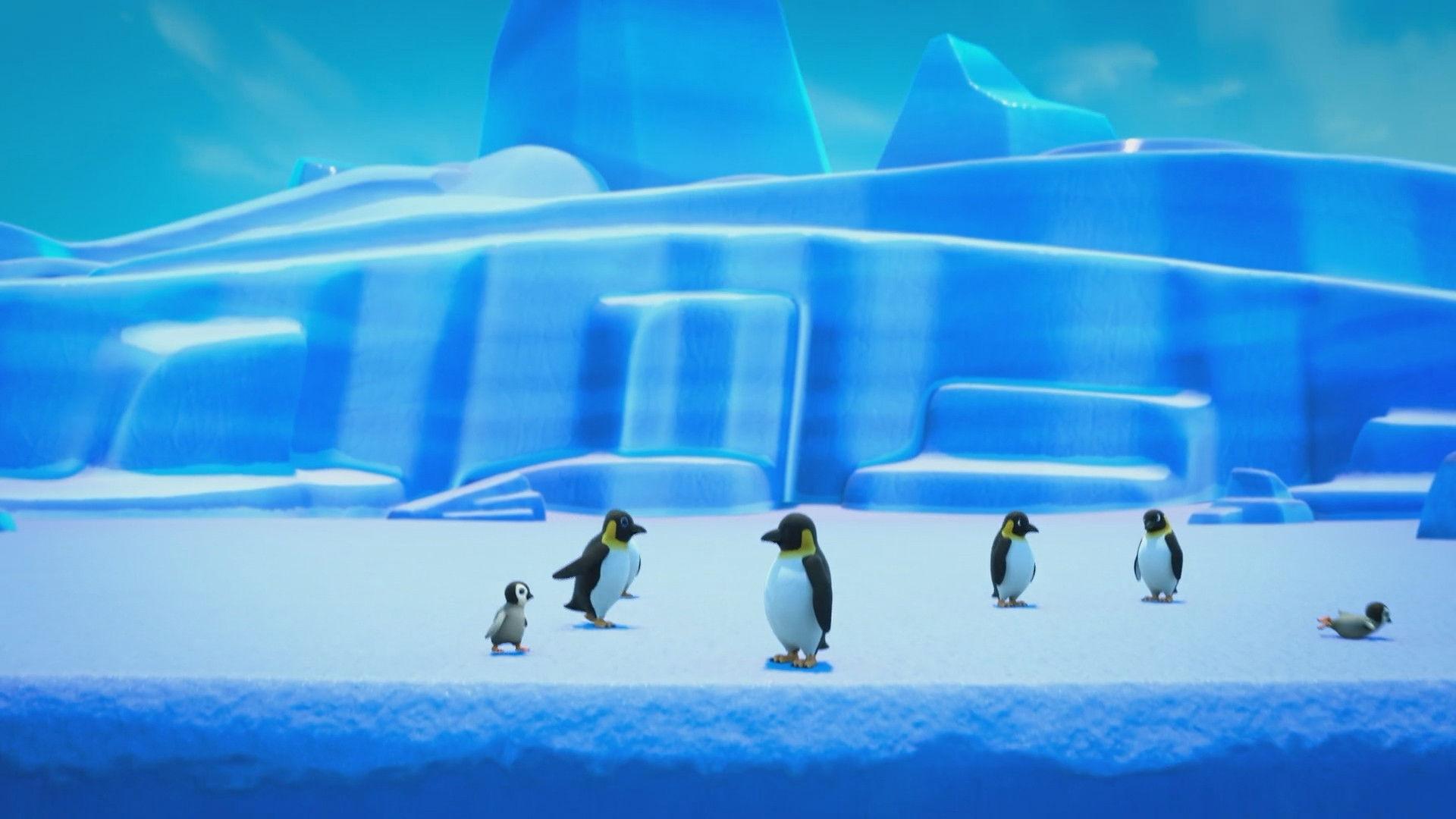 Still from Antarctic Adventure