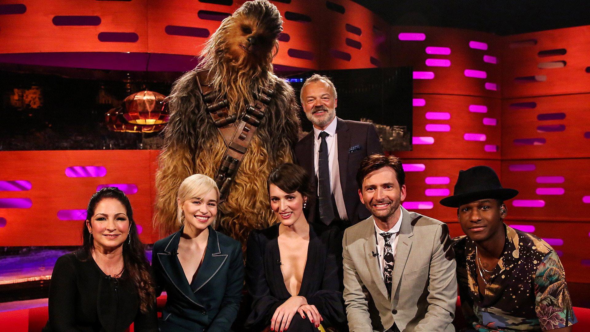 Still from Emilia Clarke, Gloria Estefan, David Tennant, Leon Bridges