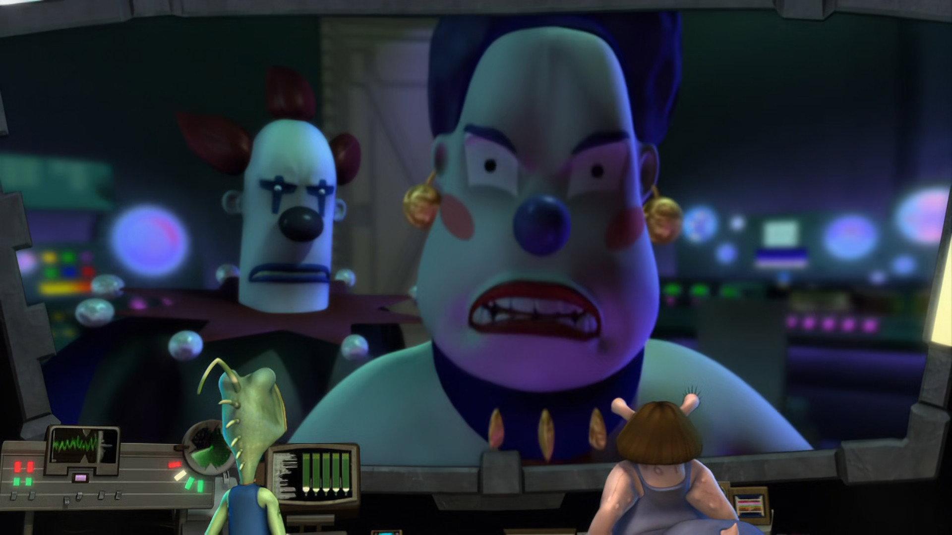 Still from The Need For Greed