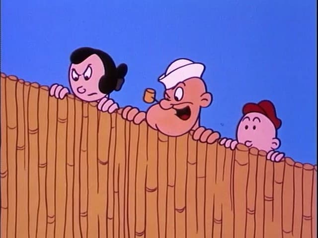 Still from Popeye's Cool Pool