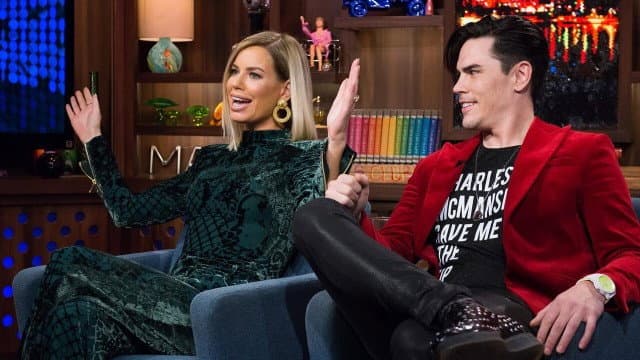 Still from Caroline Stanbury & Tom Sandoval