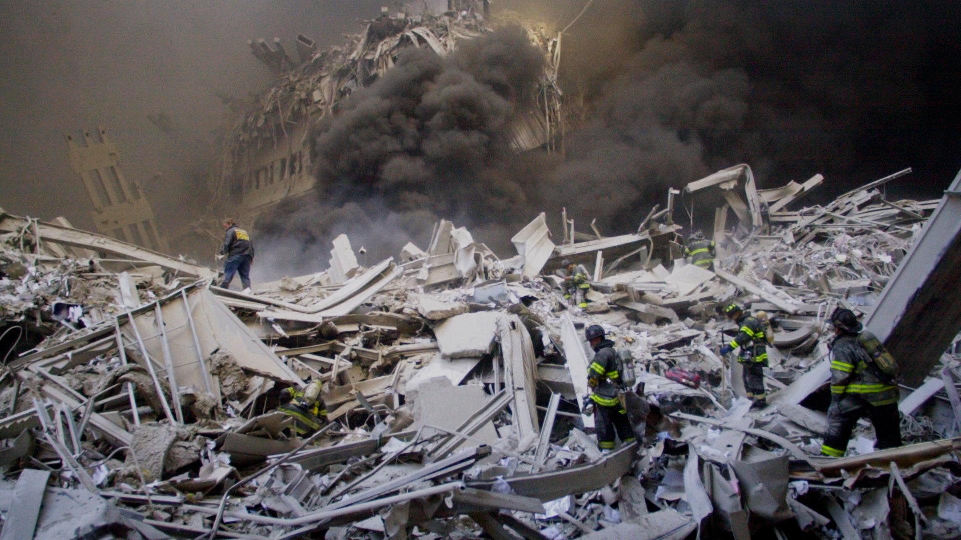 Still from 60 Minutes remembers 9.11: The FDNY