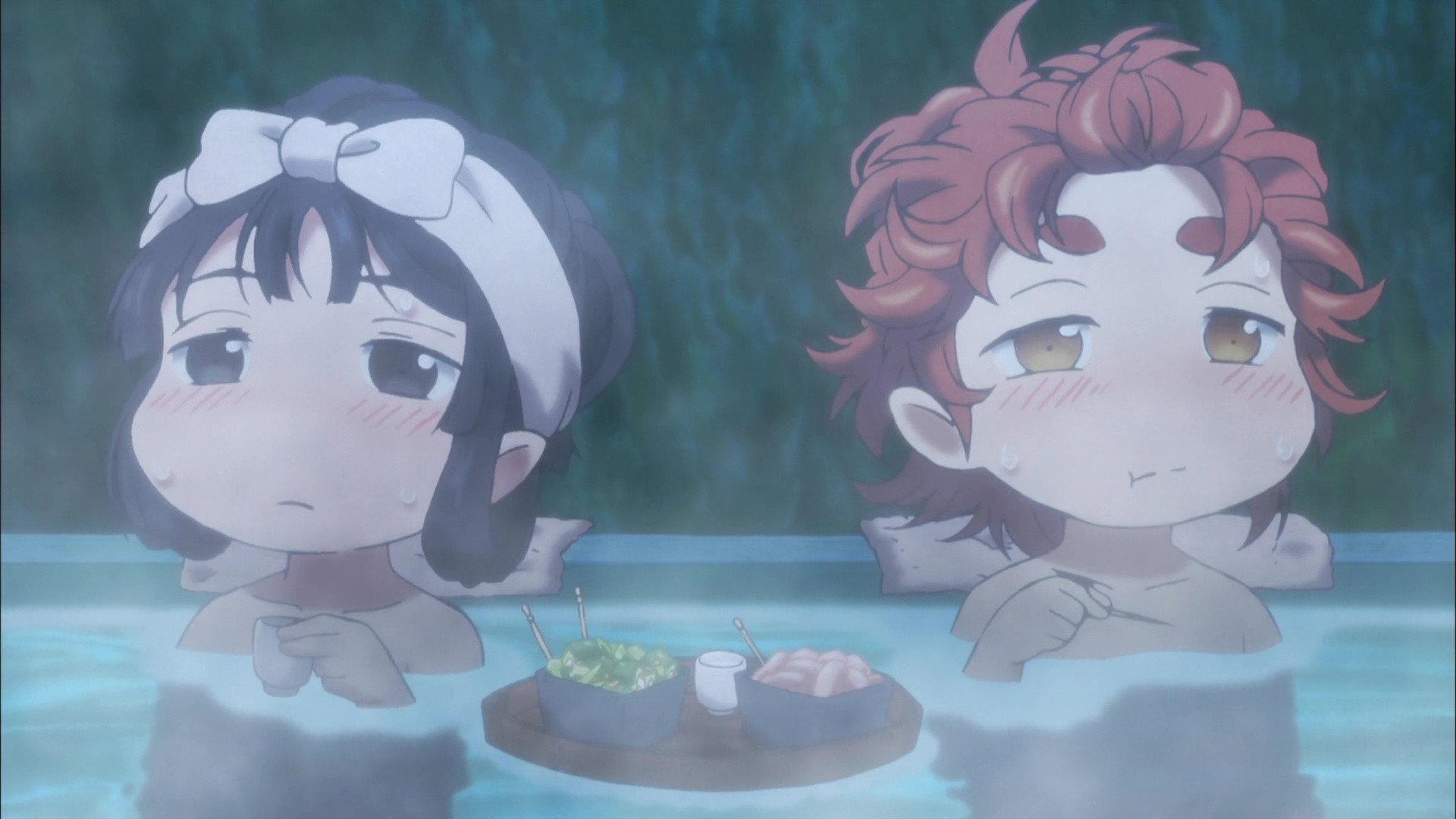 Still from Hot Bamboo Bath / Daikon and Pipes