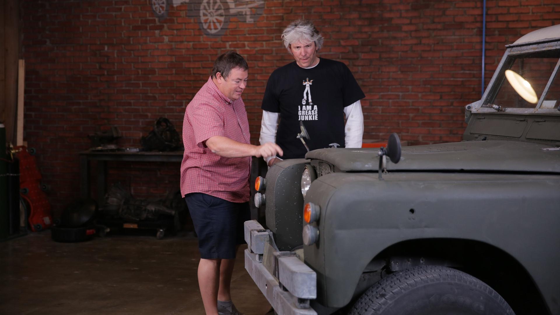 Still from 1965 Land Rover IIA