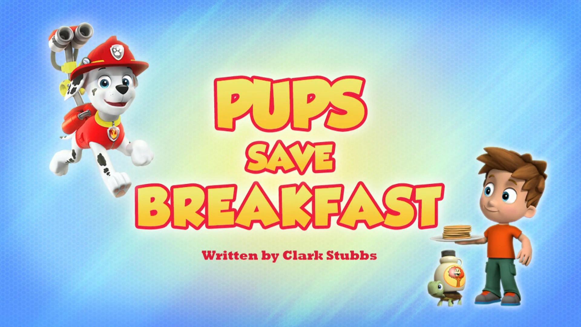 Still from Pups Save Breakfast