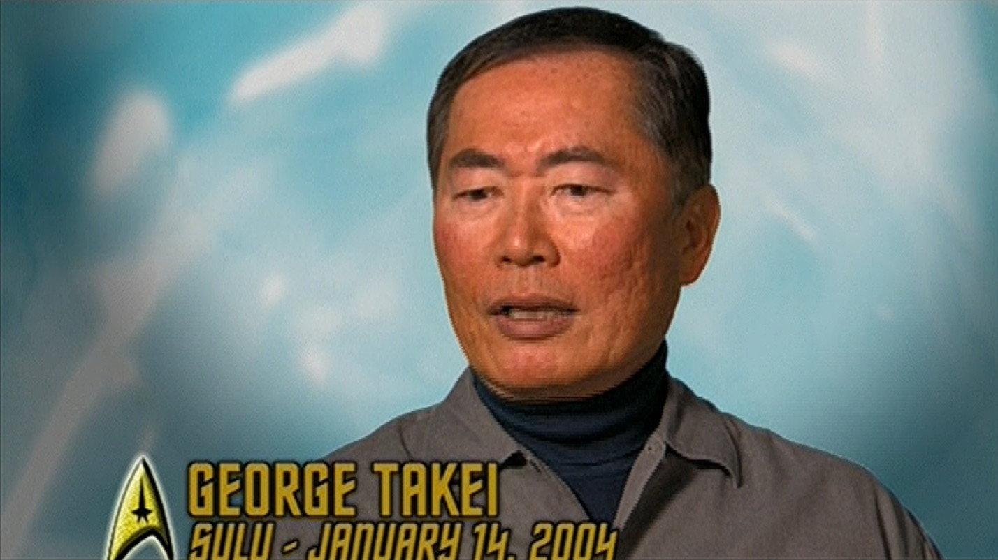 Still from Red Shirt Logs: George Takei on Sulu's Career Advancement