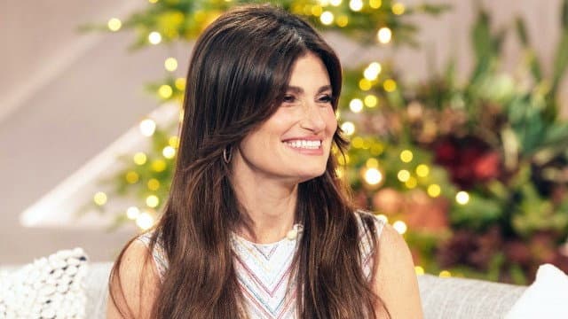 Still from Idina Menzel, Theo James, Asi Wind, 49 Winchester, Carson Daly