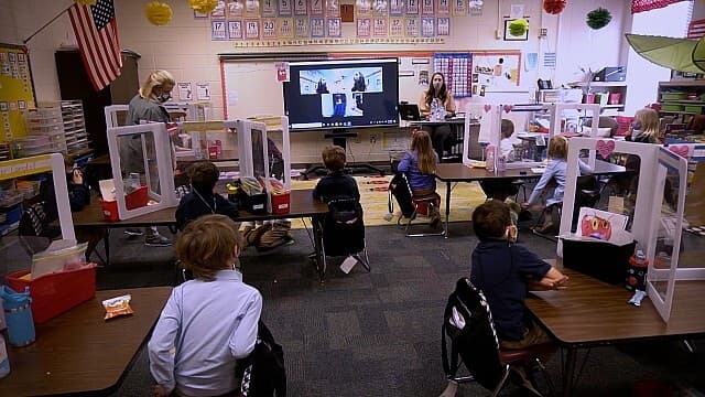 Still from 3/21/2021: Prosecuting the Riot, Race in the Ranks, Back to School