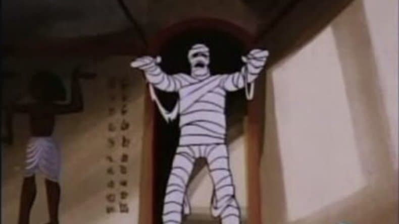 Still from Mummy's the Word