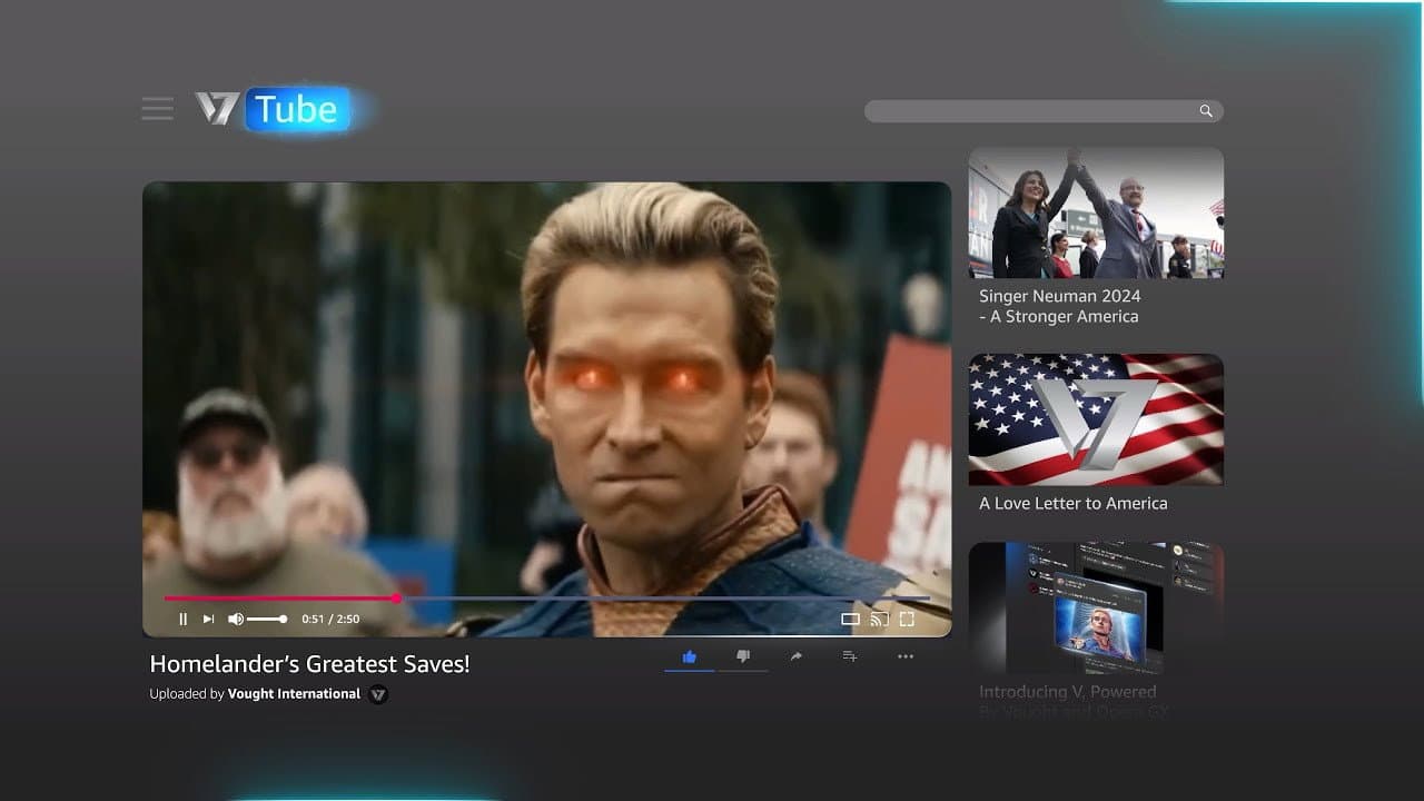 Still from Opera GX presents BROWSER by Vought