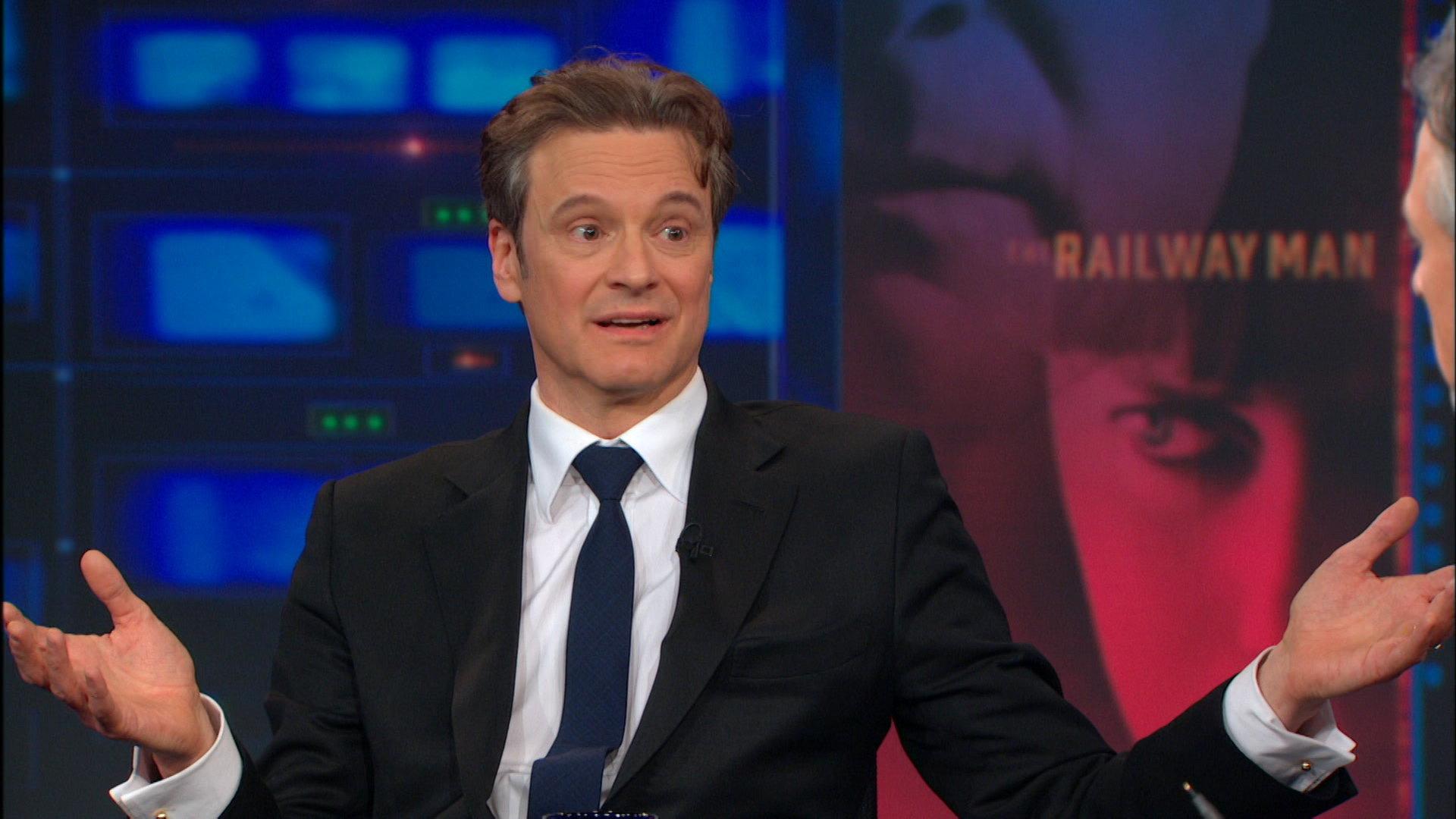 Still from Colin Firth